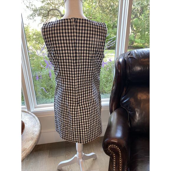 Stella Morgan Size 10 Dress Plaid Check Sleeveless Woman's Short - Picture 4 of 5